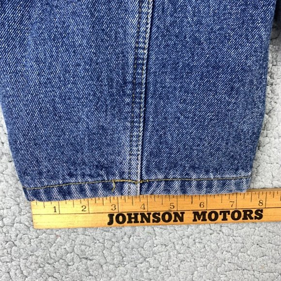 Vintage EDDIE BAUER Flannel Lined Jeans Straight Men's 34x30 (32x29.5 ACTUAL) - Picture 14 of 16